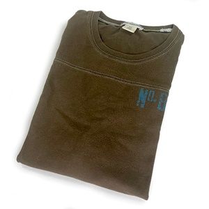 Gap Brown Sleeveless T-Shirt